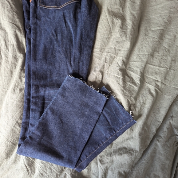 Imogene and Willie Elizabeth jeans sz 28. Dark wash straight leg - Picture 7 of 8